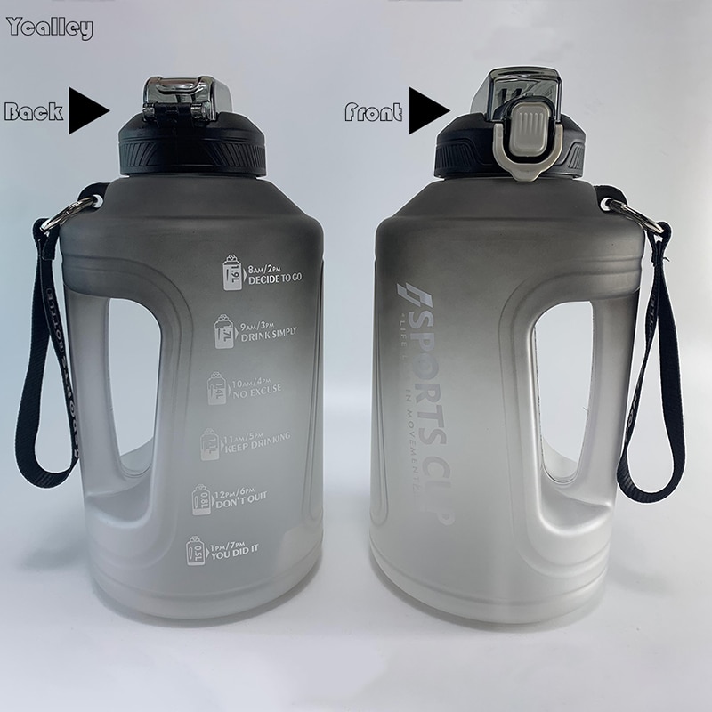 Sport Water Bottle with Straw 1500ML / 2300ML / 3800ML